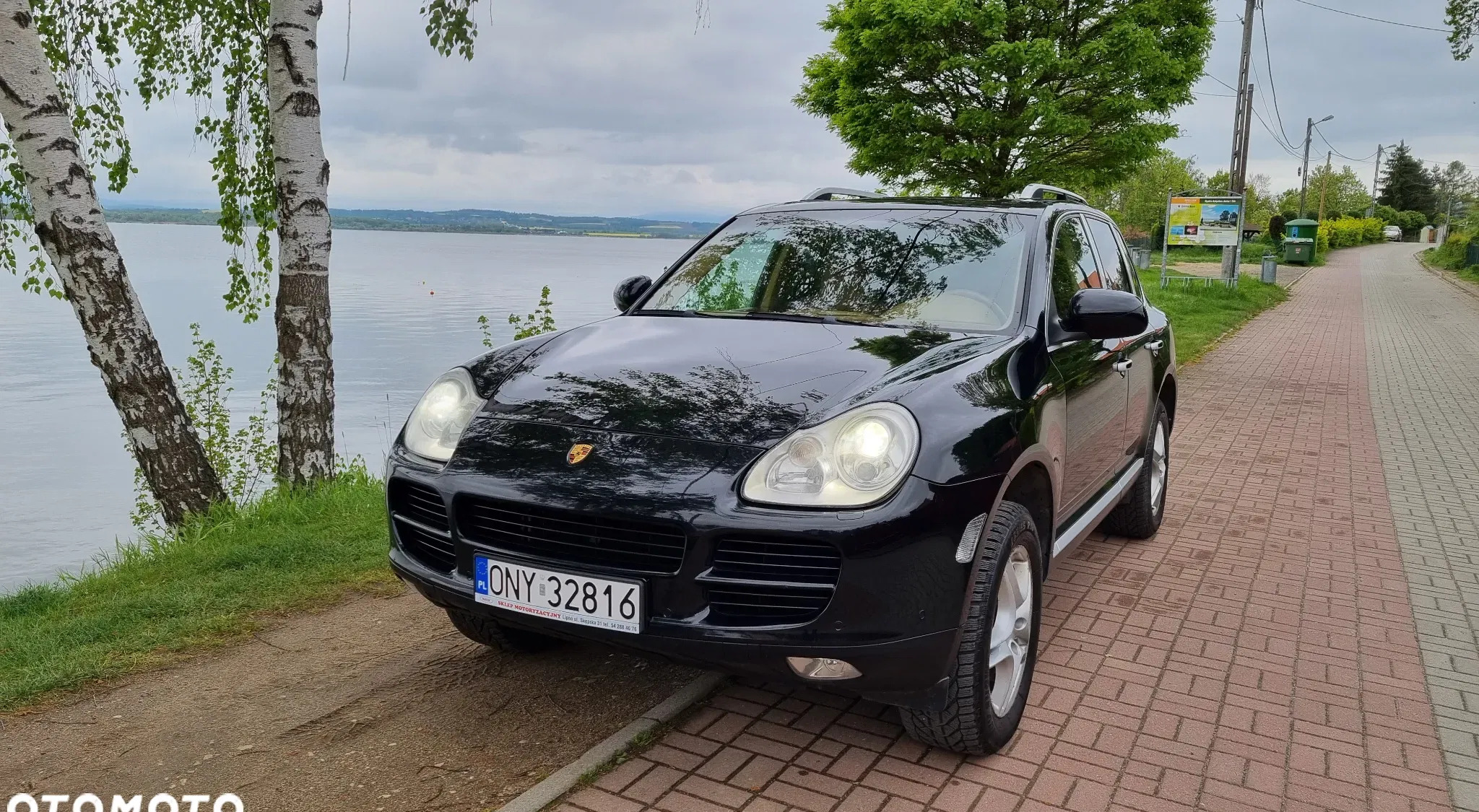 samochody osobowe Porsche Cayenne cena 46700 przebieg: 146000, rok produkcji 2004 z Nysa